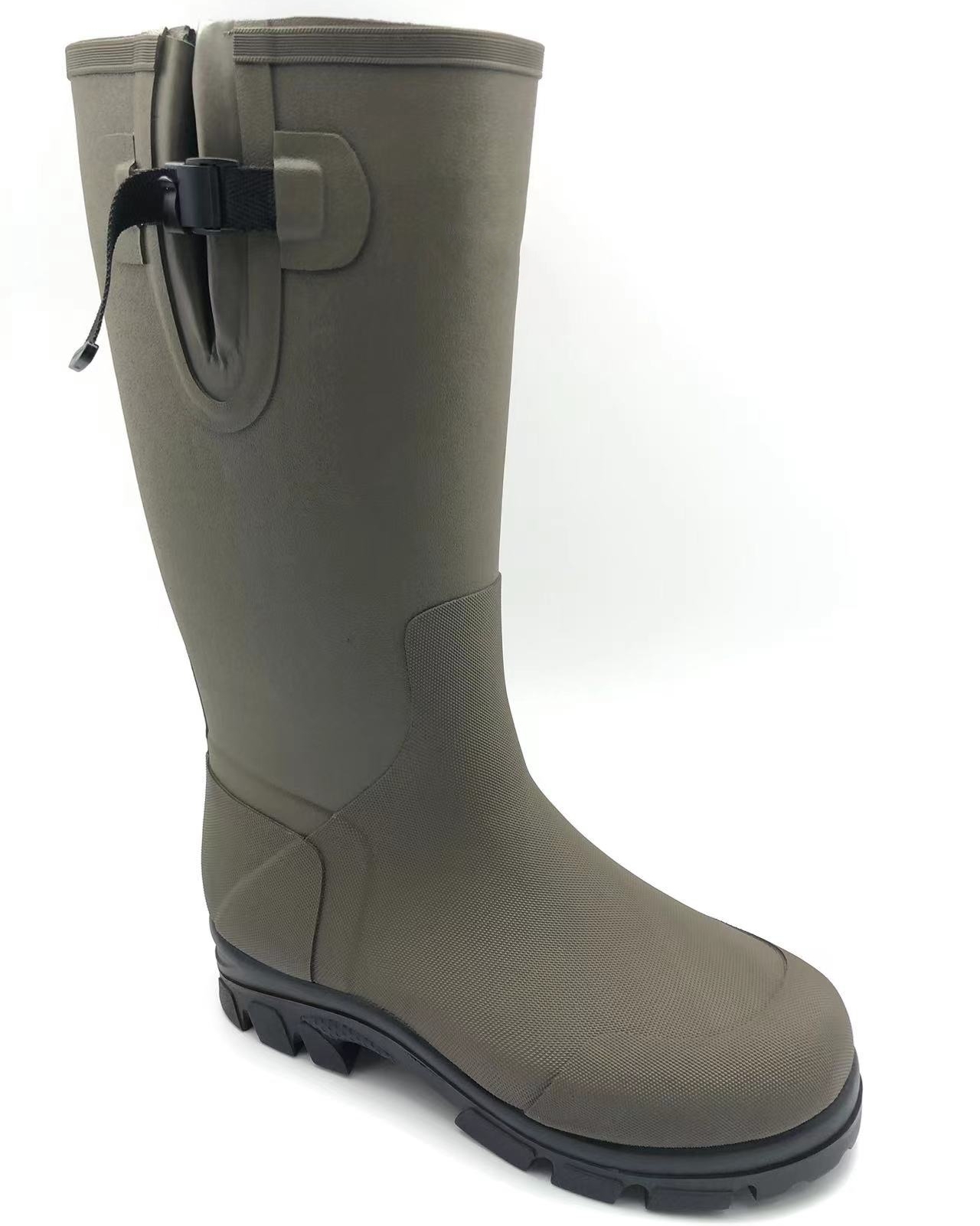 SHAZHIRUI 18" Tall Neoprene Insulated lining Rubber Boots For Hunting And Fishing