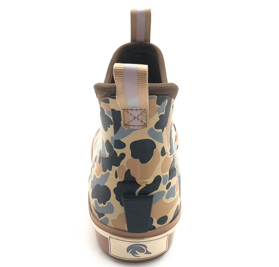 Calf Waterproof Anti-Slip Ankle Camo Color Neoprene Rubber Fishing Deck Boots