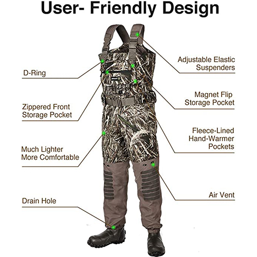 Men Breathable Waders