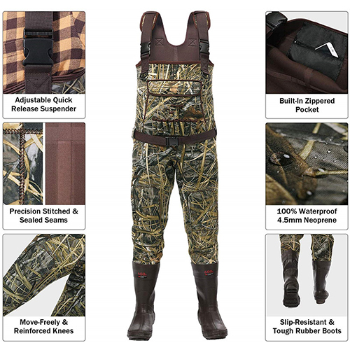 Men Neoprene Wader