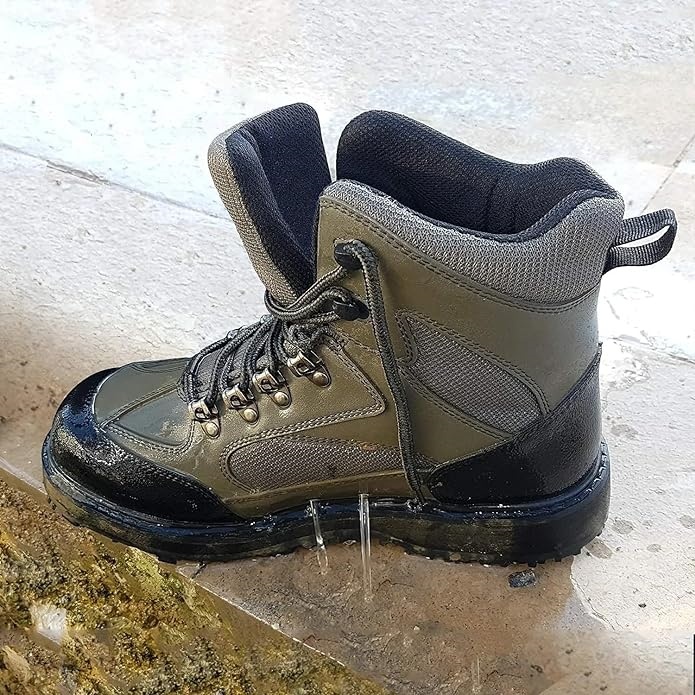 Langland Wading Boots for Men,Anti-Slip Rubble Sole Comfortable Durable Material Good for Fishing Or Hunting