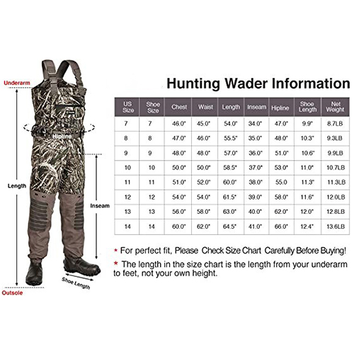 Men Breathable Waders